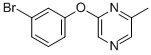2-(3-bromophenoxy)-6-methylpyrazine CAS#: 915707-60-7