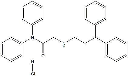2-(3,3-Diphenylpropylamino)-N,N-diphenylacetamide hydrochloride CAS#: 928313-94-4