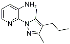 2-(3,5-DIMETHYL-4-PROPYL-1H-PYRAZOL-1-YL)-3-PYRIDINAMINE CAS#: 955966-83-3
