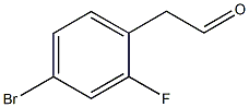 2-(4-BROMO-2-FLUOROPHENYL)ACETALDEHYDE CAS#: 916516-85-3