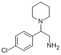 2-(4-CHLOROPHENYL)-2-PIPERIDIN-1-YLETHANAMINE CAS#: 914207-57-1