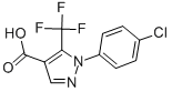 2-(4-CHLOROPHENYL)-3-(TRIFLUOROMETHYL)PYRAZOLE-4-CARBOXYLIC ACID CAS#: 98534-80-6