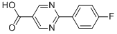 2-(4-Fluorophenyl)pyrimidine-5-carboxylic acid CAS#: 933988-26-2