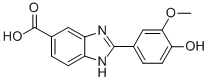 2-(4-HYDROXY-3-METHOXY-PHENYL)-1H-BENZOIMIDAZOLE-5-CARBOXYLIC ACID CAS#: 904818-64-0