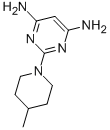 2-(4-METHYL-1-PIPERIDINYL)-4,6-PYRIMIDINEDIAMINE CAS#: 924846-87-7
