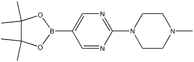 2-(4-METHYLPIPERAZIN-1-YL)PYRIMIDINE-5-BORONIC ACID PINACOL ESTER CAS#: 942922-07-8