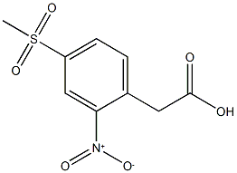 2-(4-Methylsulfonyl-2-nitrophenyl)acetic acid CAS#: 929000-10-2