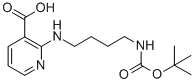 2-(4-TERT-BUTOXYCARBONYLAMINO-BUTYLAMINO)-NICOTINIC ACID CAS#: 904816-11-1