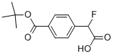 2-(4-(TERT-BUTOXYCARBONYL)PHENYL)-2-FLUOROACETIC ACID CAS#: 945610-03-7