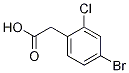 2-(4-bromo-2-chlorophenyl)acetic acid CAS#: 916516-89-7