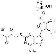 2-((4-bromo-2,3-dioxobutyl)thio)adenosine 5'-monophosphate CAS#: 99098-32-5