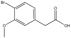 2-(4-bromo-3-methoxyphenyl)acetic acid CAS#: 99548-57-9
