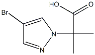 2-(4-bromopyrazol-1-yl)-2-methylpropanoic acid CAS#: 917569-72-3