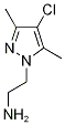 2-(4-chloro-3,5-dimethyl-1H-pyrazol-1-yl)ethanamine(SALTDATA: FREE) CAS#: 925634-46-4