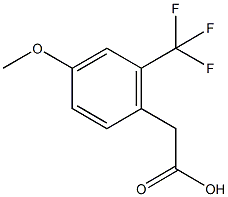 2-(4-methoxy-2-(trifluoromethyl)phenyl)acetic acid CAS#: 916420-90-1