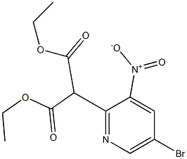 2-(5-BROMO-3-NITROPYRIDIN-2-YL)MALONIC ACID DIETHYL ESTER CAS#: 911434-04-3