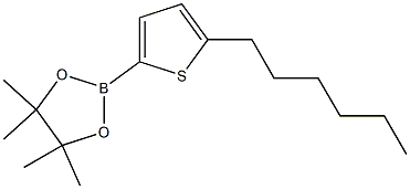 2-(5-Hexyl-2-thienyl)-4,4,5,5-tetramethyl-1,3,2-dioxaborolane CAS#: 917985-54-7