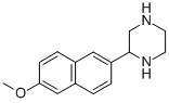 2-(6-METHOXYNAPHTHALEN-2-YL)PIPERAZINE CAS#: 914348-90-6