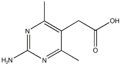 (2-AMINO-4,6-DIMETHYL-5-PYRIMIDINYL)ACETIC ACID CAS#: 933687-60-6