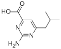 2-AMINO-6-ISOBUTYLPYRIMIDINE-4-CARBOXYLIC ACID CAS#: 938458-90-3