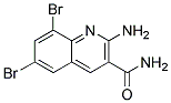 2-AMINO-6,8-DIBROMO-3-QUINOLINECARBOXAMIDE CAS#: 937601-68-8