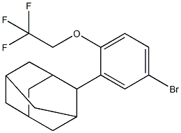 2-Adamantyl-4-bromo-1-(2,2,2-trifluoroethoxy)benzene CAS#: 929000-50-0