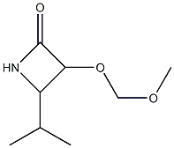 2-Azetidinone,3-(methoxymethoxy)-4-(1-methylethyl)-(9CI) CAS#: 98877-82-8