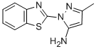 2-BENZOTHIAZOL-2-YL-5-METHYL-2H-PYRAZOL-3-YLAMINE CAS#: 99845-70-2