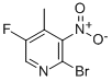 2-BROMO-5-FLUORO-3-NITRO-4-PICOLINE CAS#: 917918-84-4