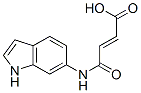 2-Butenoic acid, 4-(1H-indol-6-ylamino)-4-oxo- CAS#: 939250-30-3