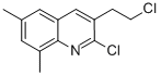 2-CHLORO-3-(2-CHLOROETHYL)-6,8-DIMETHYLQUINOLINE CAS#: 948294-43-7
