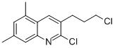 2-CHLORO-3-(3-CHLOROPROPYL)-5,7-DIMETHYLQUINOLINE CAS#: 948294-58-4