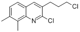 2-CHLORO-3-(3-CHLOROPROPYL)-7,8-DIMETHYLQUINOLINE CAS#: 948290-05-9