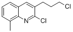 2-CHLORO-3-(3-CHLOROPROPYL)-8-METHYLQUINOLINE CAS#: 948290-29-7