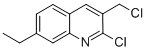 2-CHLORO-3-CHLOROMETHYL-7-ETHYLQUINOLINE CAS#: 948291-32-5