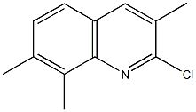 2-CHLORO-3,7,8-TRIMETHYLQUINOLINE CAS#: 919035-63-5