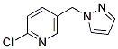 2-CHLORO-5-(1H-PYRAZOL-1-YLMETHYL)PYRIDINE CAS#: 955966-95-7