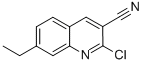 2-CHLORO-7-ETHYLQUINOLINE-3-CARBONITRILE CAS#: 948291-76-7
