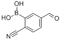 (2-CYANO-5-FORMYLPHENYL)BORONIC ACID CAS#: 918413-80-6