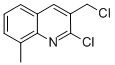 2-Chloro-3-chloromethyl-8-methylquinoline CAS#: 948291-50-7