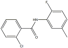 2-Chloro-N-(2-fluoro-5-Methylphenyl)benzaMide, 97% CAS#: 923742-88-5