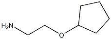 2-(Cyclopentyloxy)ethylamine CAS#: 933732-12-8