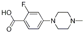 2-Fluoro-4-(4-Methyl-1-piperazinyl)benzoic Acid CAS#: 948018-61-9