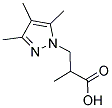 2-METHYL-3-(3,4,5-TRIMETHYL-PYRAZOL-1-YL)-PROPIONIC ACID CAS#: 956354-84-0