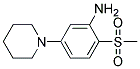 2-METHYLSULFONYL-5-(PIPERIDIN-1-YL)ANILINE CAS#: 942474-53-5