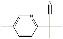 2-Methyl-2-(5-methylpyridin-2-yl)propanenitrile CAS#: 929021-97-6