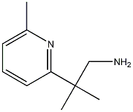 2-Methyl-2-(6-methylpyridin-2-yl)propan-1-amine CAS#: 929021-99-8