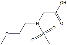 2-(N-(2-Methoxyethyl)Methylsulfonamido)Acetic Acid CAS#: 956019-97-9