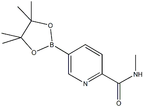 2-(N-Methylaminocarbonyl)-5-pyridineboronic acid pincol ester CAS#: 945863-21-8