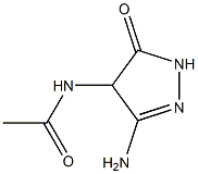2-Pyrazolin-5-one, 4-acetamido-3-amino- (6CI) CAS#: 99419-10-0